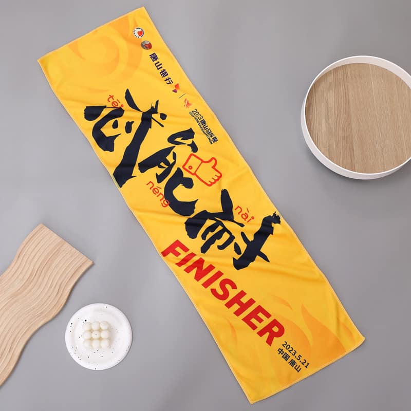 Custom logo/name/sticker towels/sports towels Cambodia