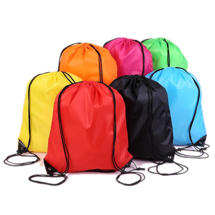Custom logo/name spots drawstring backpack cambodia
