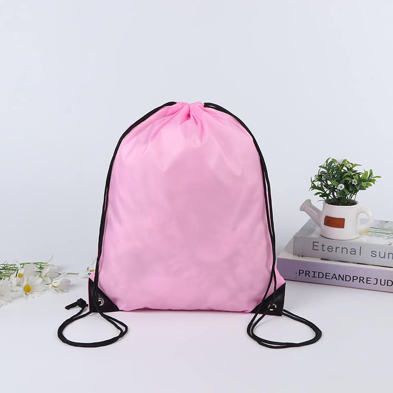 Custom logo/name spots drawstring backpack cambodia