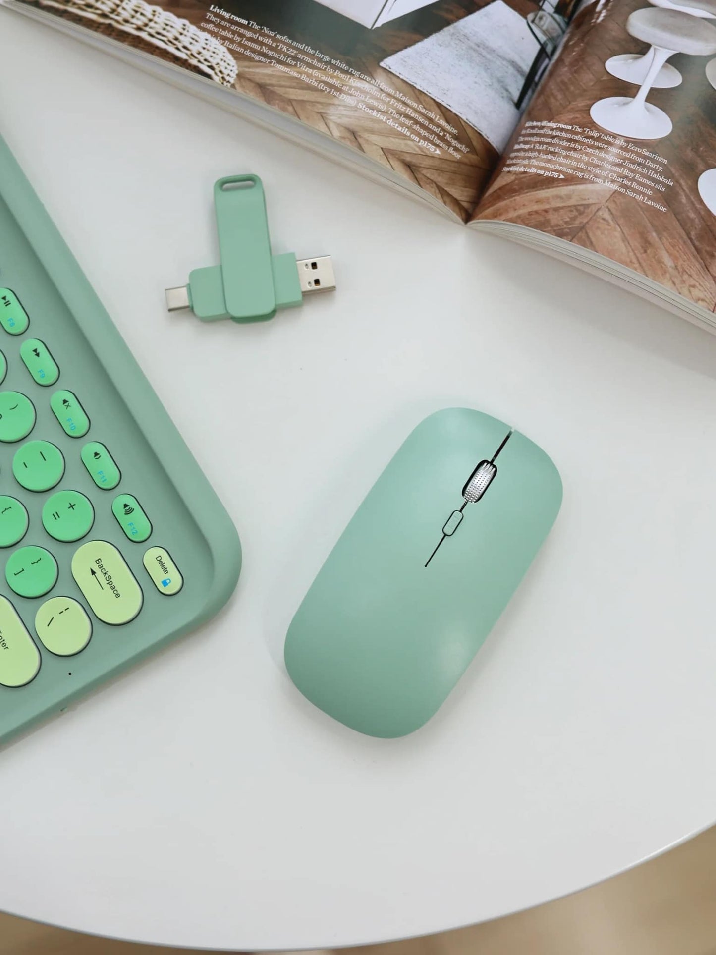 Custom logo/name keyboard mouse USB flash drive set Cambodia