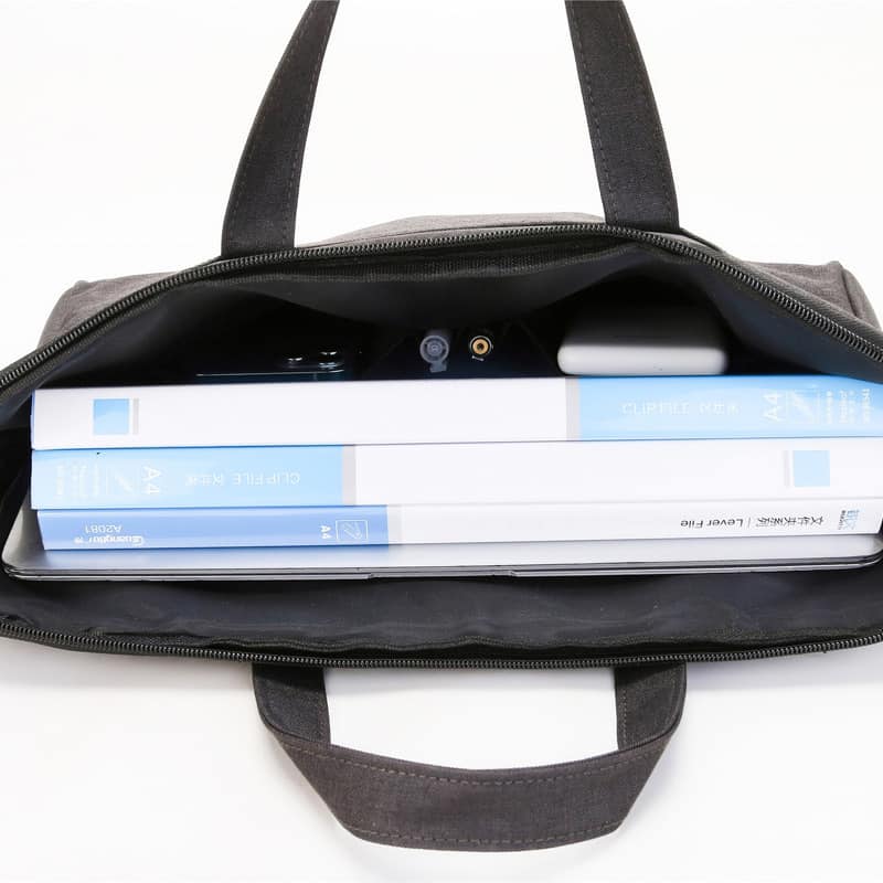 Custom your logo/name briefcase folder business bag Cambodia
