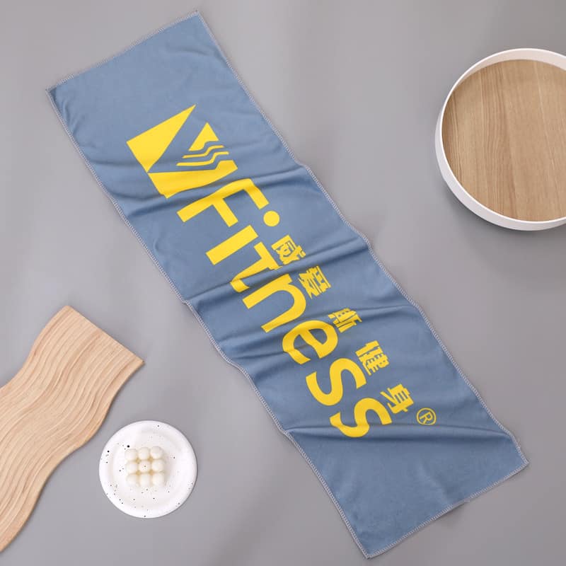 Custom logo/name/sticker towels/sports towels Cambodia
