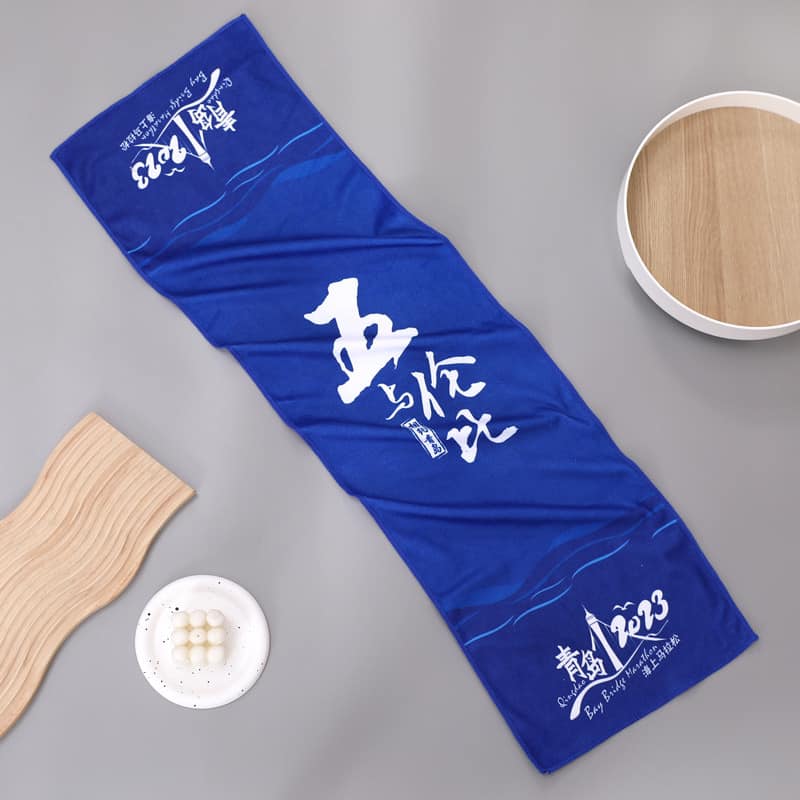 Custom logo/name/sticker towels/sports towels Cambodia