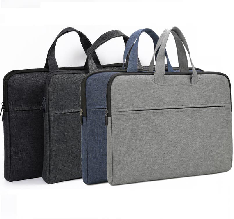 Custom your logo/name briefcase folder business bag Cambodia