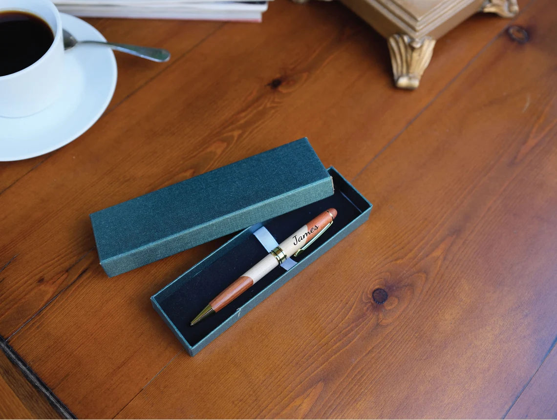 Personalized Bamboo Pen,Christmas Gift,Doctor Gift, Nurse gift, Gift for Employees, Company Gift,Gift for Dad,Gift for Teachers,Gift for Dad Cambodia