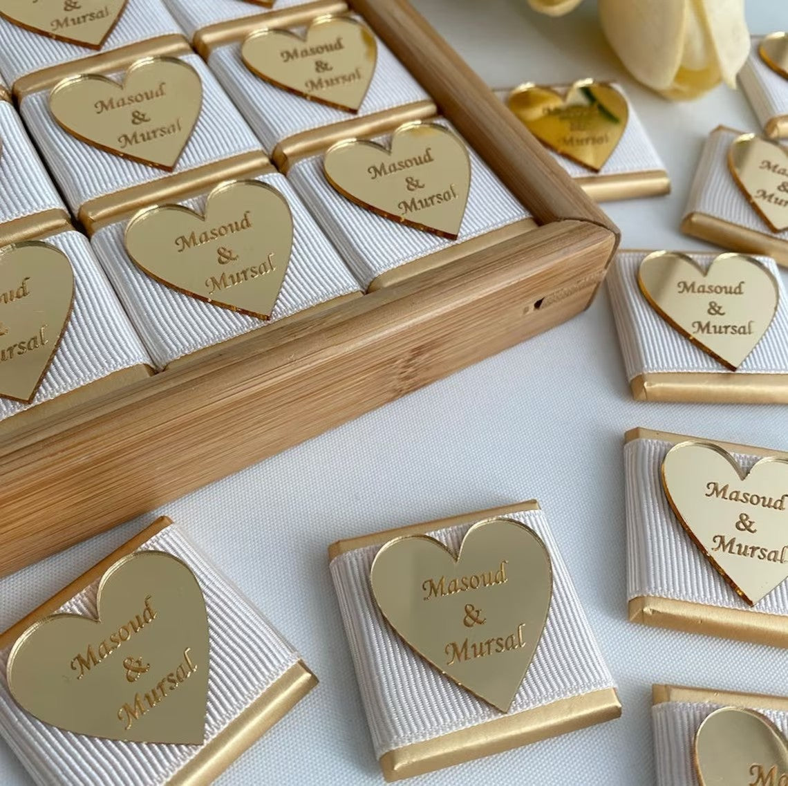 Wedding Favors Chocolate, Wedding Favors, Engagement Chocolate, Wedding Chocolate, Luxury Chocolate Cambodia