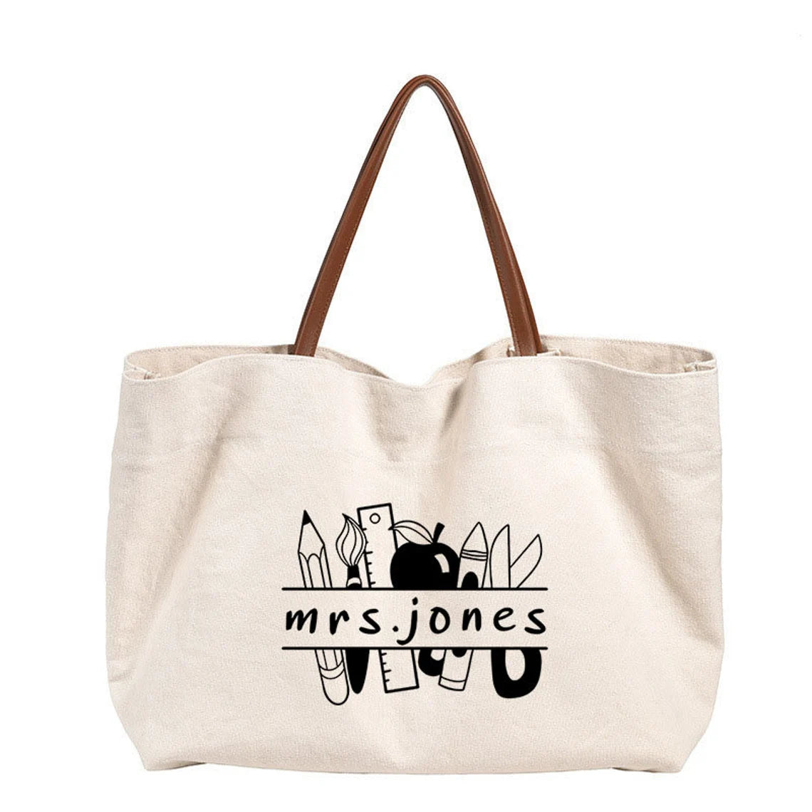 teacher gift -personalized teacher tote bag- art teacher appreciation gifts teacher tote bag Cambodia