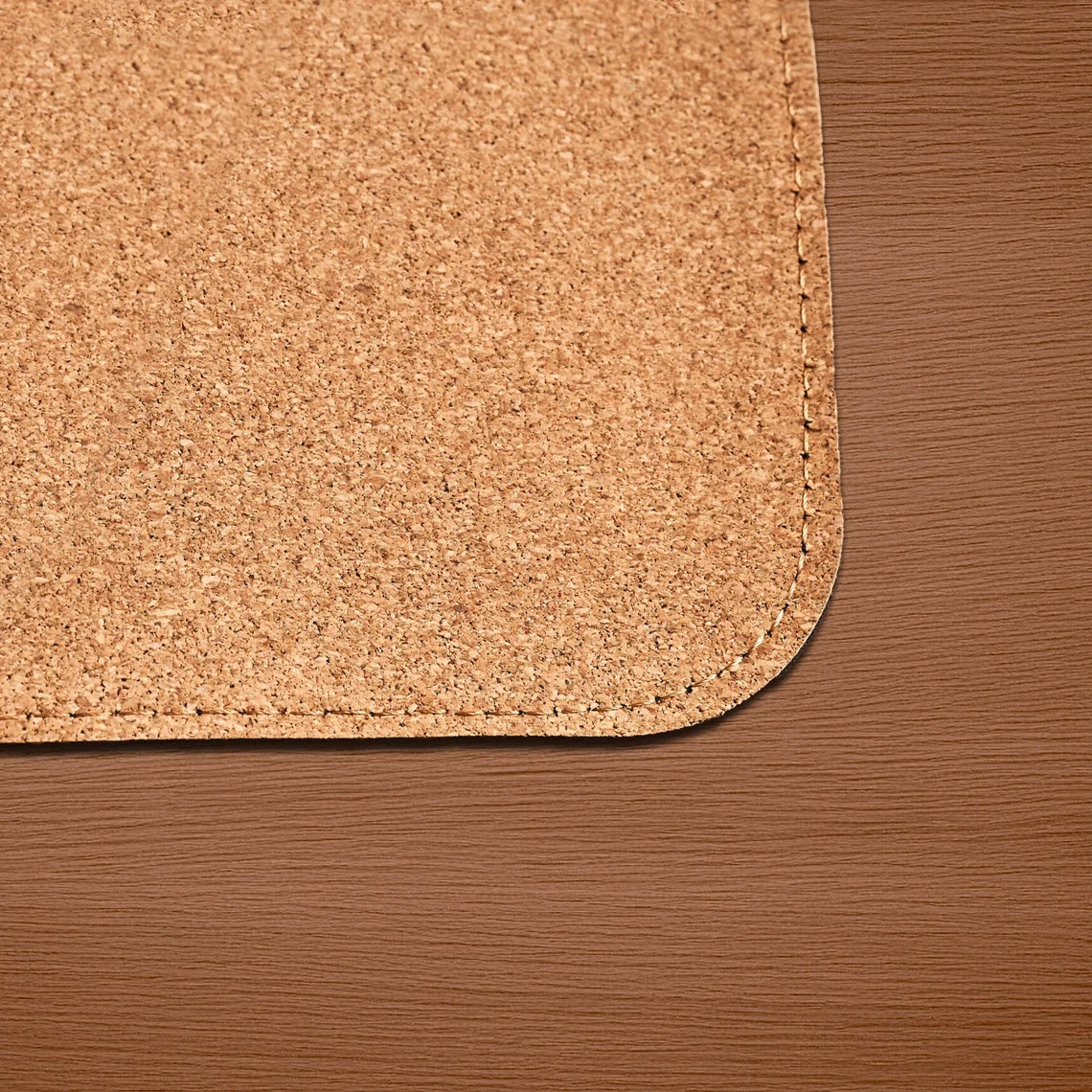 Personalised Vegan Leather Desk Mat with Cork Anti Slip Backing / Water Resistant Computer Pad / Office Desk Mat / Corporate Gift