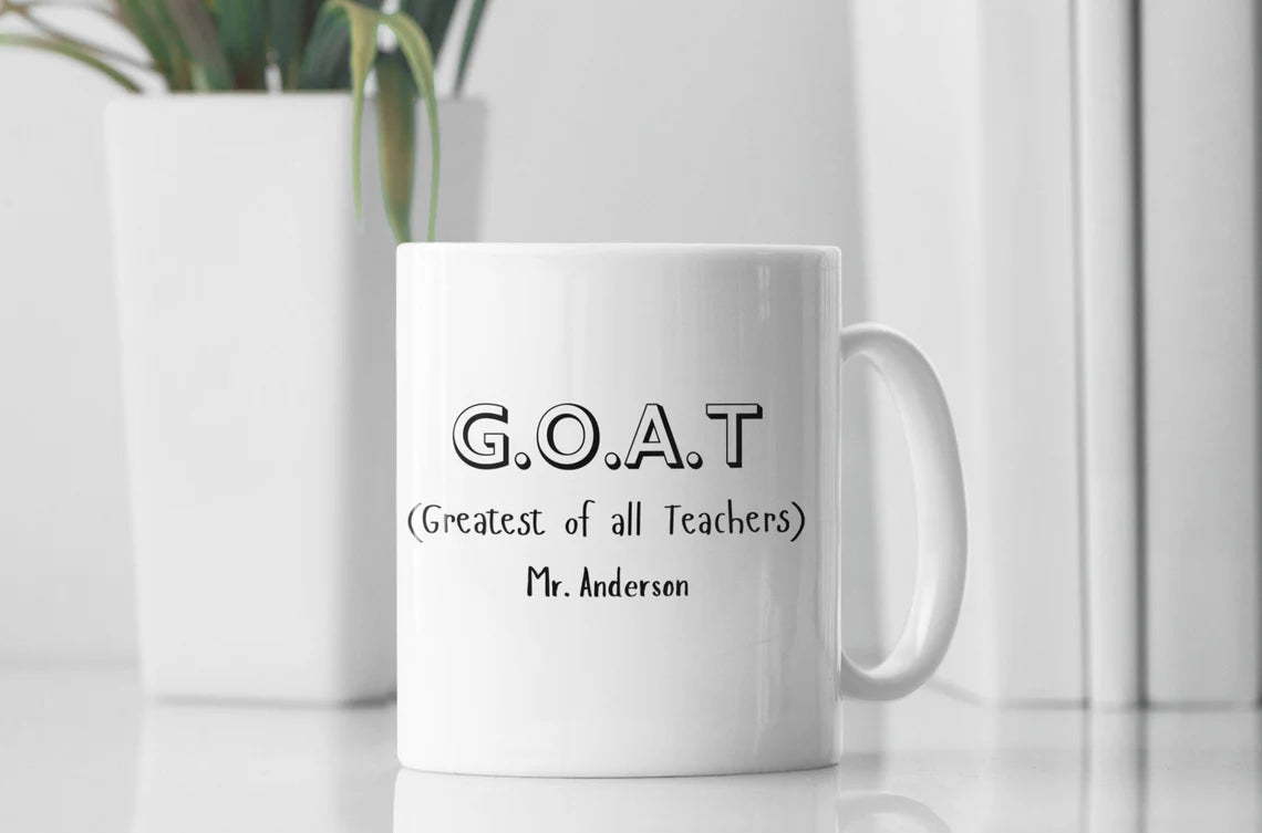 Teacher Gift Idea, Greatest Teacher, Male Teacher Gift, Teacher Appreciation Gift, End of Year Gift, Personalised Gift from Student Cambodia