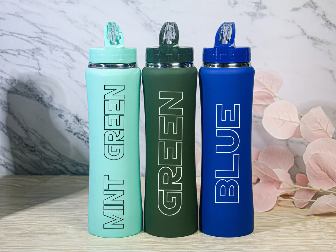 Personalized Engraved Water Bottle, Custom Name Bottle, Stainless Steel Tumbler, Insulated Water Bottle, Corporate Gift for Dad, Gym Bottle Cambodia
