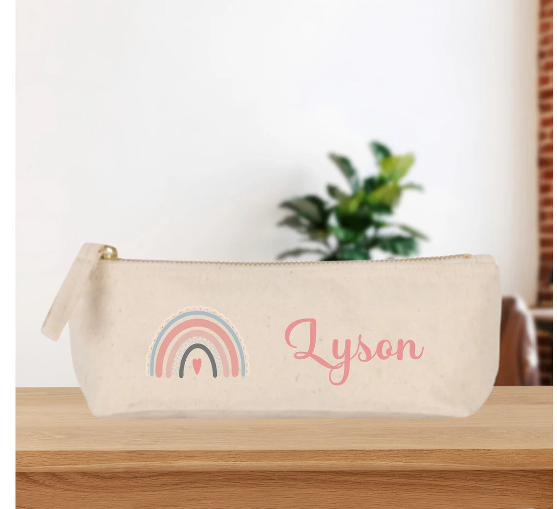 Personalized school pencil case - child's first name school pencil case Cambodia