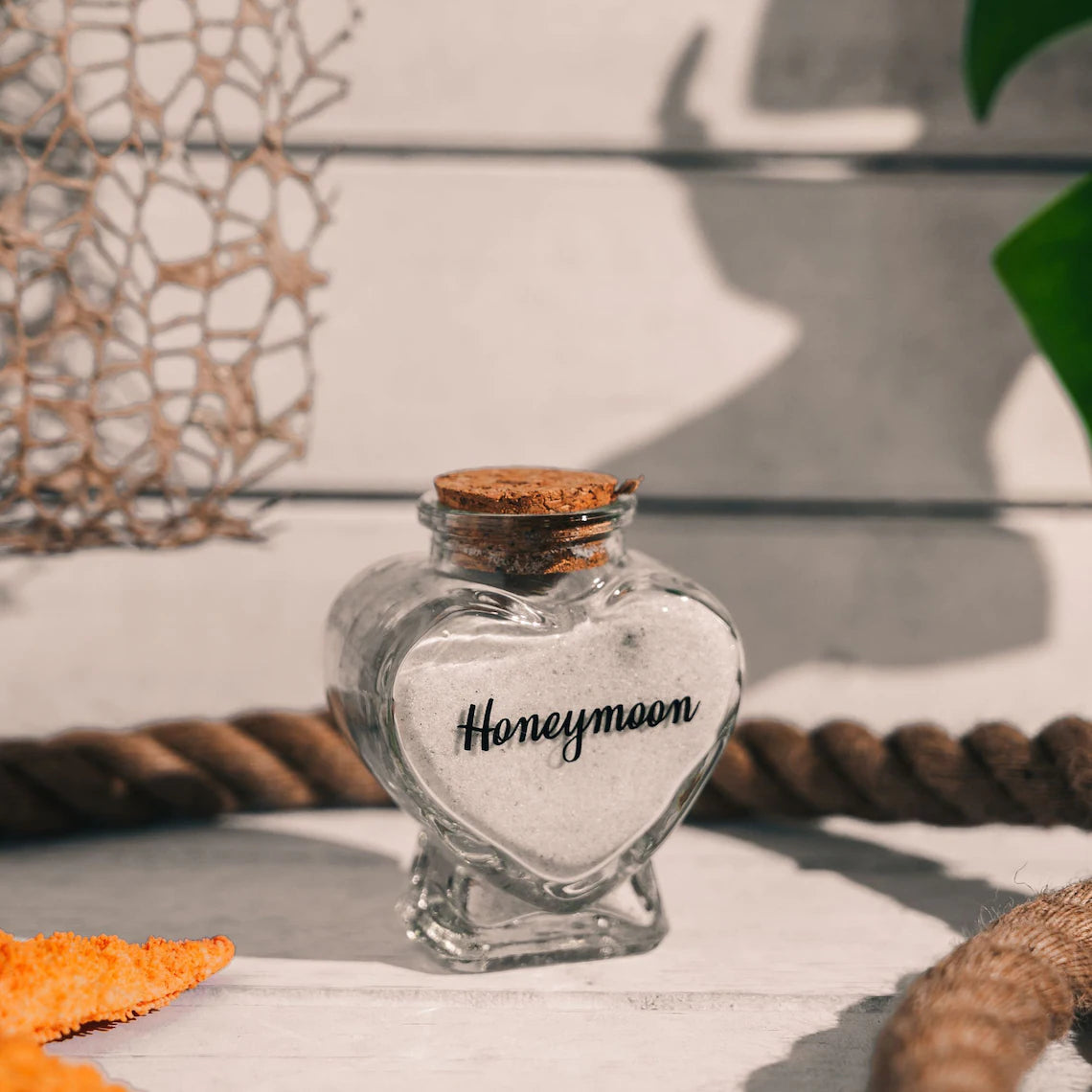 Honeymoon Sand Keepsake Jar 2024,Bridal Shower Gift, Wedding Gift, Engagement Gift, Honeymoon Gift, Travel Gift for Couples, Newlywed, Fiance(Gift Box Includes) - 40ml Glass Cambodia