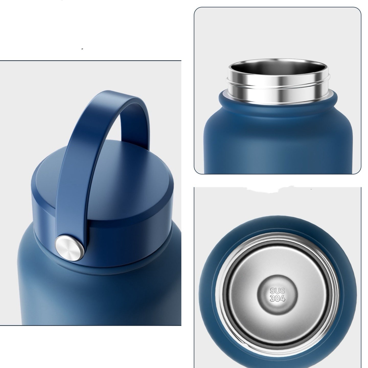 Custom logo/name/sticker stainless thermos bottle 650ml/1000ml/1200ml Phnom Penh, Cambodia