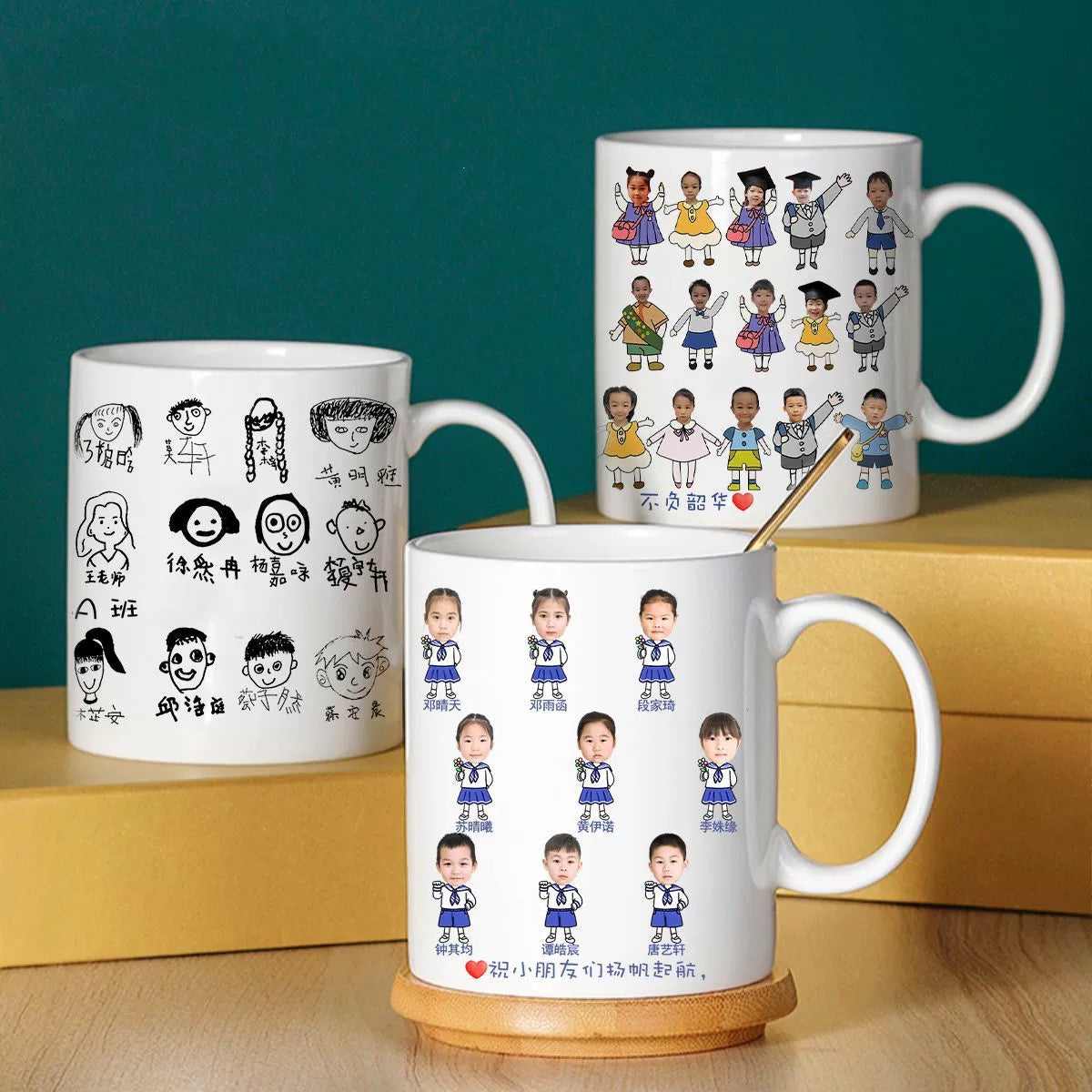 Custom logo/name/sticker ceramics mug 350ml Phnom Penh, Cambodia