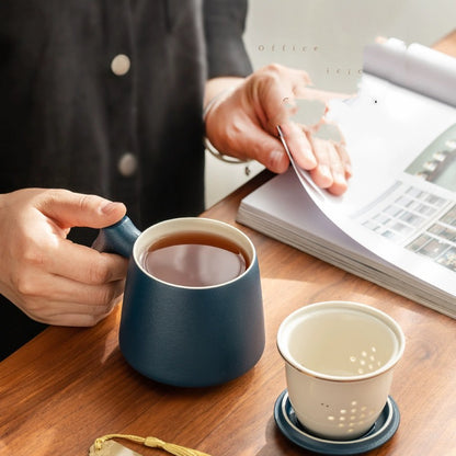 Custom logo/name/sticker Ceramic tea mug set 400ml Phnom Penh, Cambodia