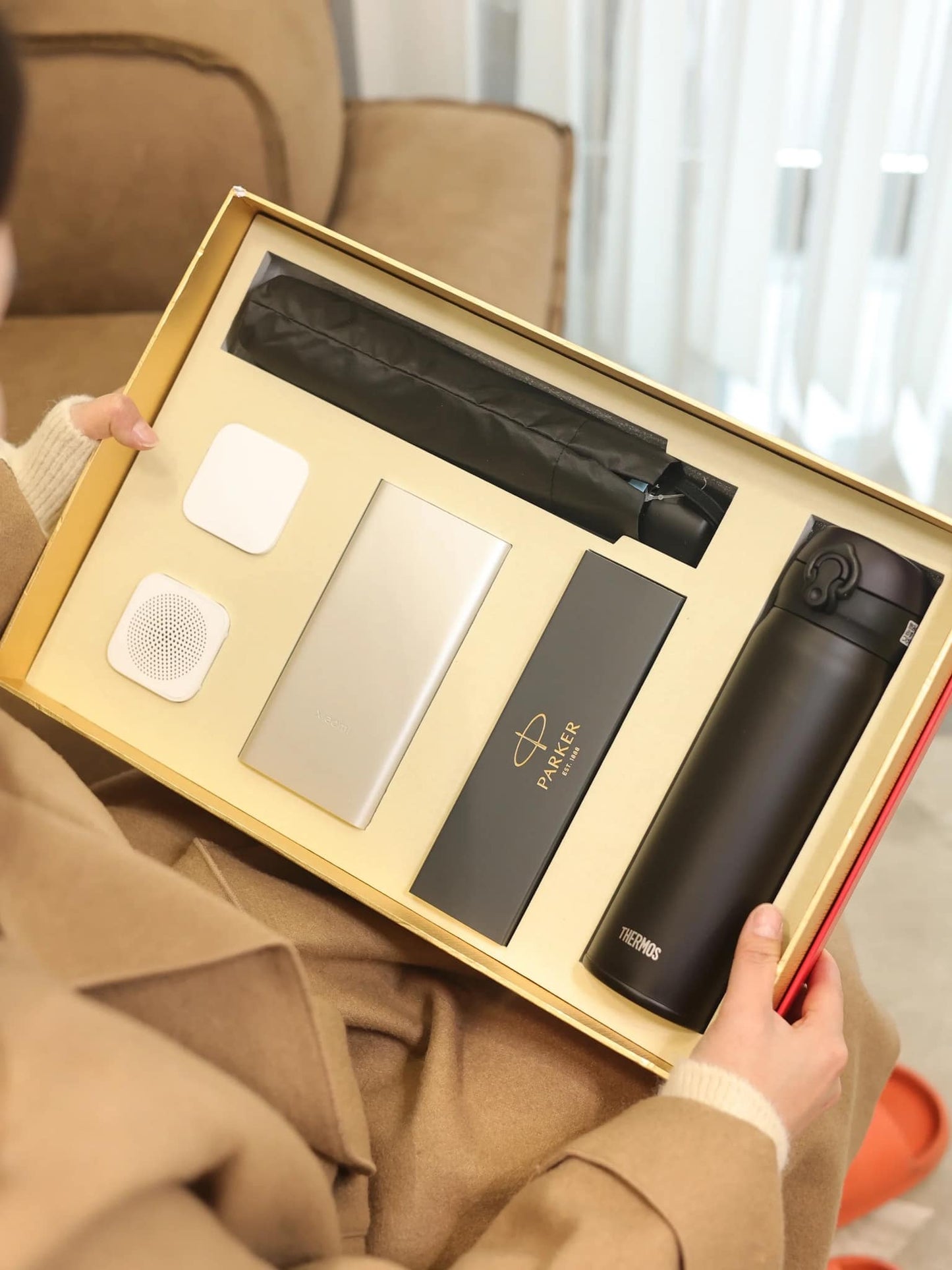 Custom logo/name company /event gift set