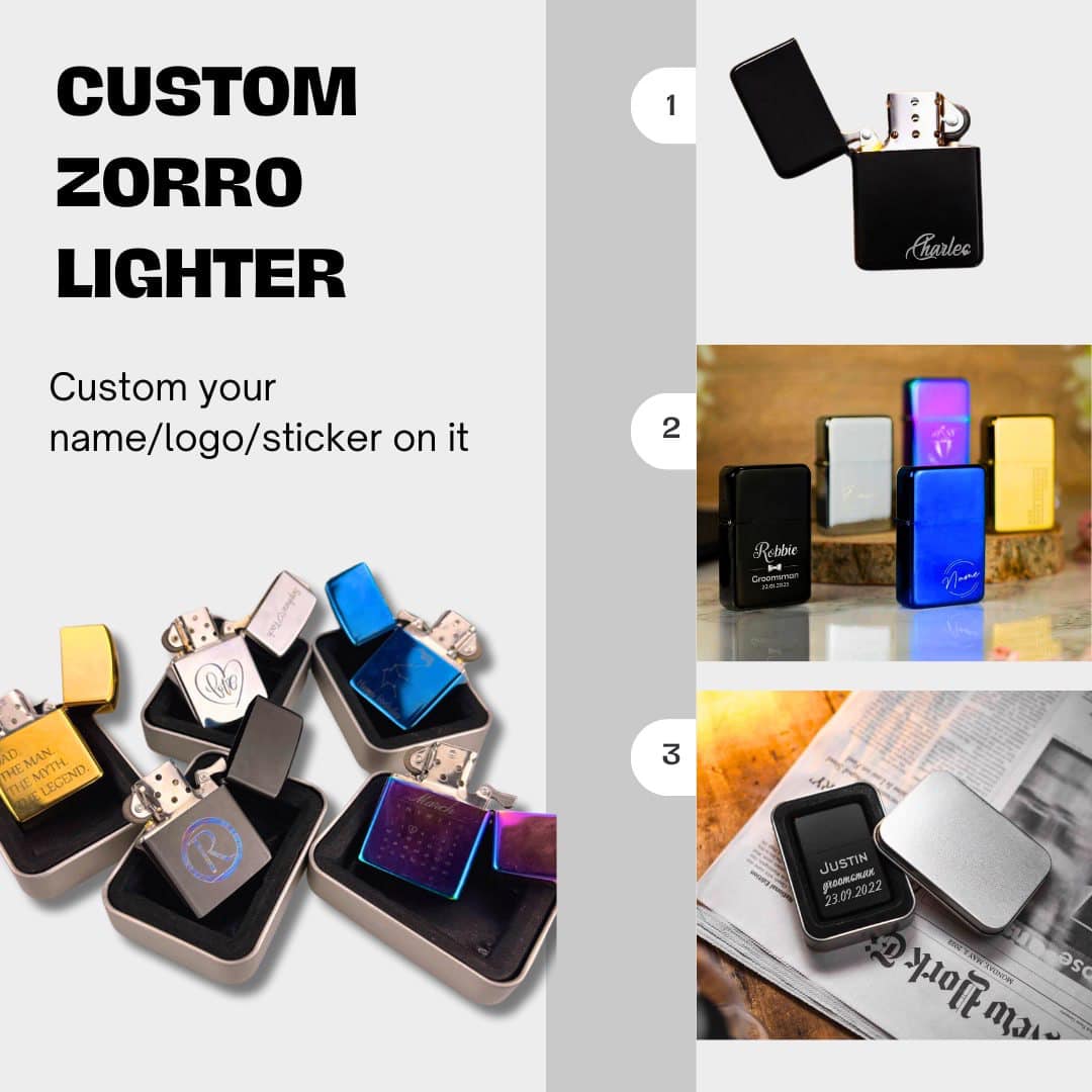 Custom logo/name/sticker lighter Cambodia