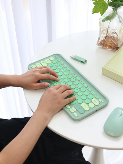 Custom logo/name keyboard mouse USB flash drive set Cambodia