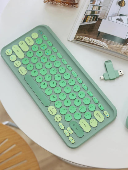 Custom logo/name keyboard mouse USB flash drive set Cambodia