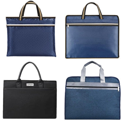 Custom your logo/name briefcase folder business bag Cambodia