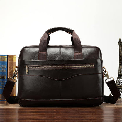 Custom logo/name leather briefcase folder business bag  Cambodia