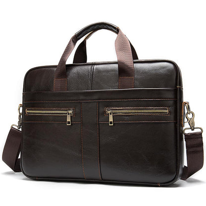 Custom logo/name leather briefcase folder business bag  Cambodia