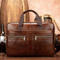 Custom logo/name leather briefcase folder business bag  Cambodia