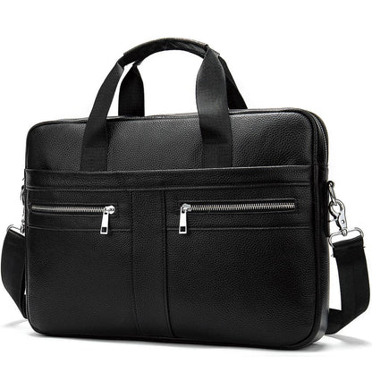 Custom logo/name leather briefcase folder business bag  Cambodia