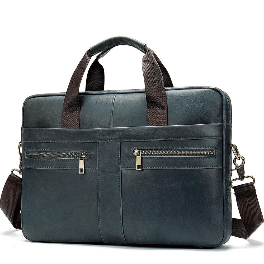 Custom logo/name leather briefcase folder business bag  Cambodia