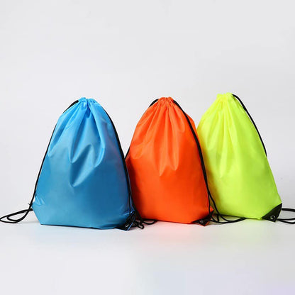 Custom logo/name spots drawstring backpack cambodia