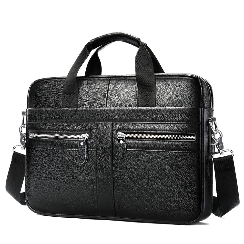 Custom logo/name leather briefcase folder business bag  Cambodia