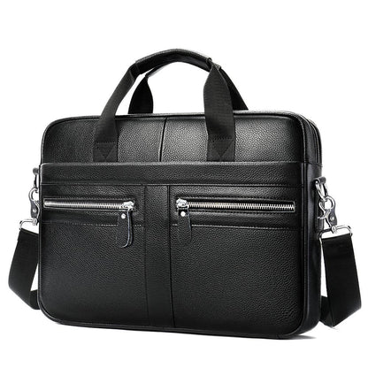 Custom logo/name leather briefcase folder business bag  Cambodia