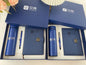 Custom your logo/name/sticker notebook pen bottle set Cambodia