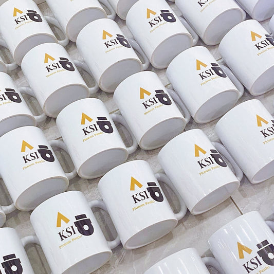 ពែងកែវ កាត់ LOGO / ឈ្មោះ ផ្ទាល់ខ្លួន