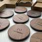 Custom logo engraving Wooden Wireless Charger Docking Station tech accessories Corporate gifts with business gift Gift for boss Custom photo Cambodia
