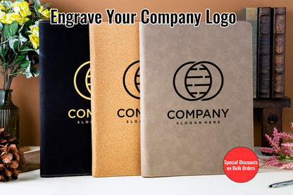 Personalized Business Portfolio, Business Gifts, Small Business Gifts, Personalized Journal, Corporate Gifts, Custom Leather Padfolio Cambodia