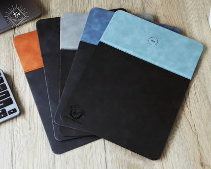Leather Mouse Pad - Custom Mouse Pads, Personalized Phone Charger, Custom Leather Charging Mat , Gift For Dad, Mouse Pad for Men, Boss Gift Cambodia