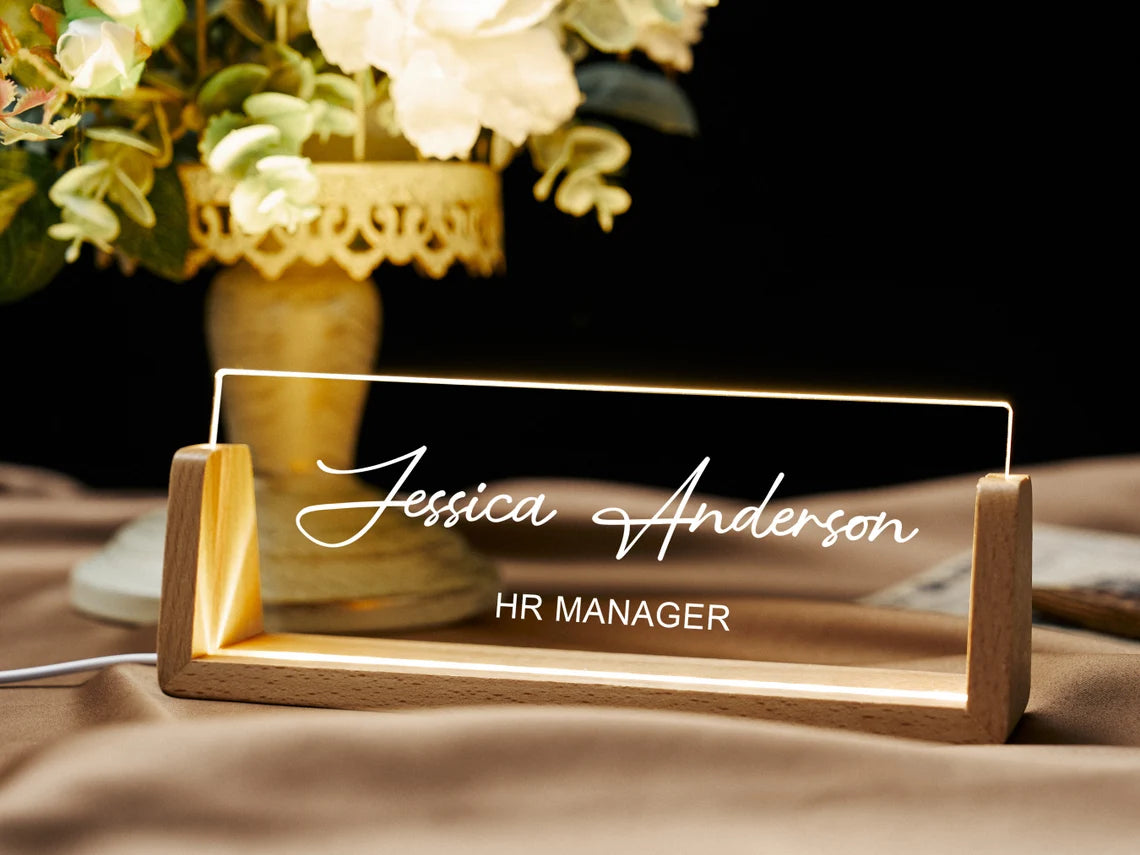 Personalized Desk Name Plate, Graduation Desk Name Plate,Graduation gift, Desk Accessories, Office Gifts for Boss Coworkers, New Job Gifts Cambodia