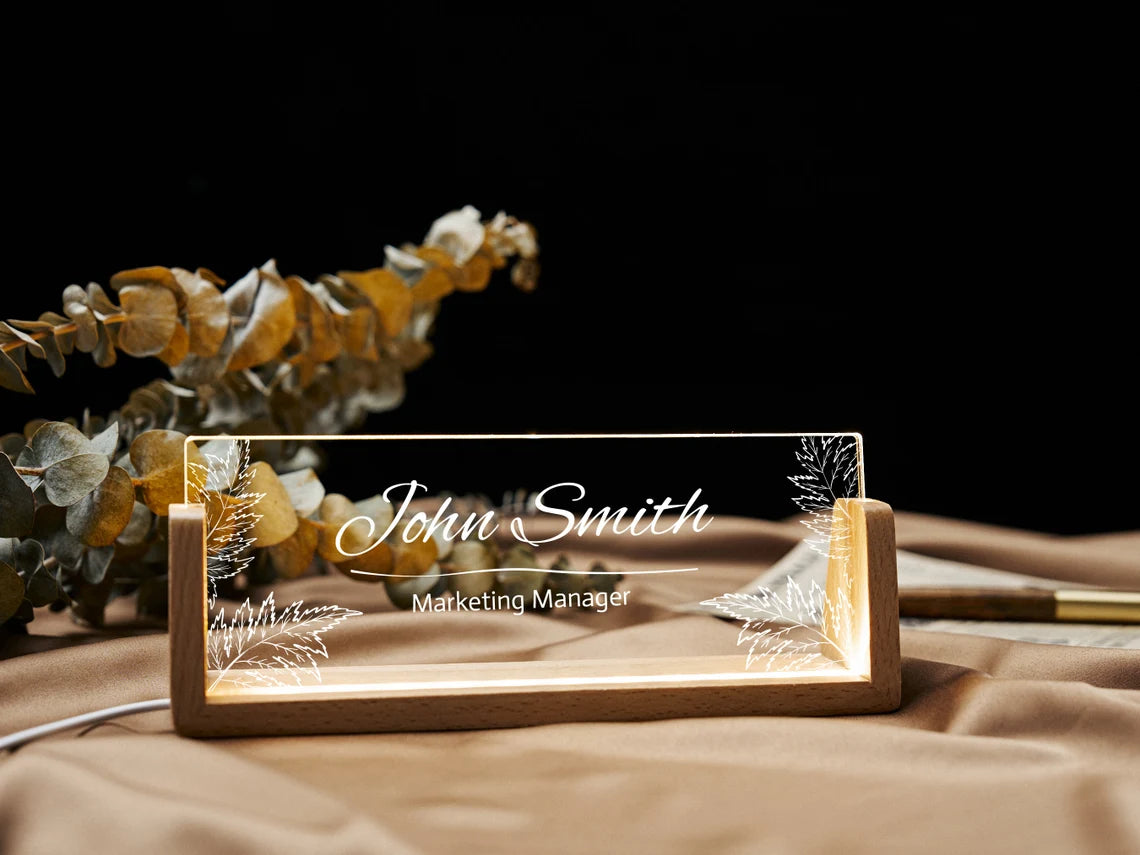 Personalized Desk Name Plate, Graduation Desk Name Plate,Graduation gift, Desk Accessories, Office Gifts for Boss Coworkers, New Job Gifts Cambodia