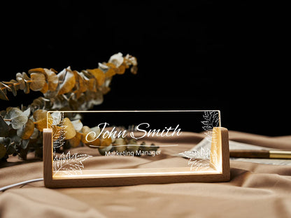 Personalized Desk Name Plate, Graduation Desk Name Plate,Graduation gift, Desk Accessories, Office Gifts for Boss Coworkers, New Job Gifts Cambodia