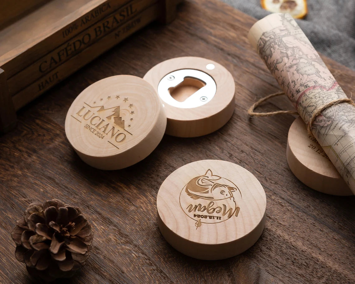 Custom Bottle Opener,Wood Bottle Opener,Birthday Gift,Boyfriend Gift,Wedding Favors,Corporate Gifts,Gift For Groomsman,Beer Gifts Cambodia