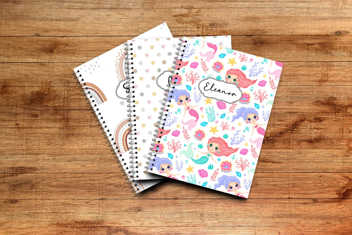 School Notebook, Back to School, Personalized Notebook for Kids, School Supplies, Custom Kid Notebook, Children's Journal, Cambodia