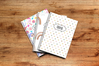 School Notebook, Back to School, Personalized Notebook for Kids, School Supplies, Custom Kid Notebook, Children's Journal, Cambodia