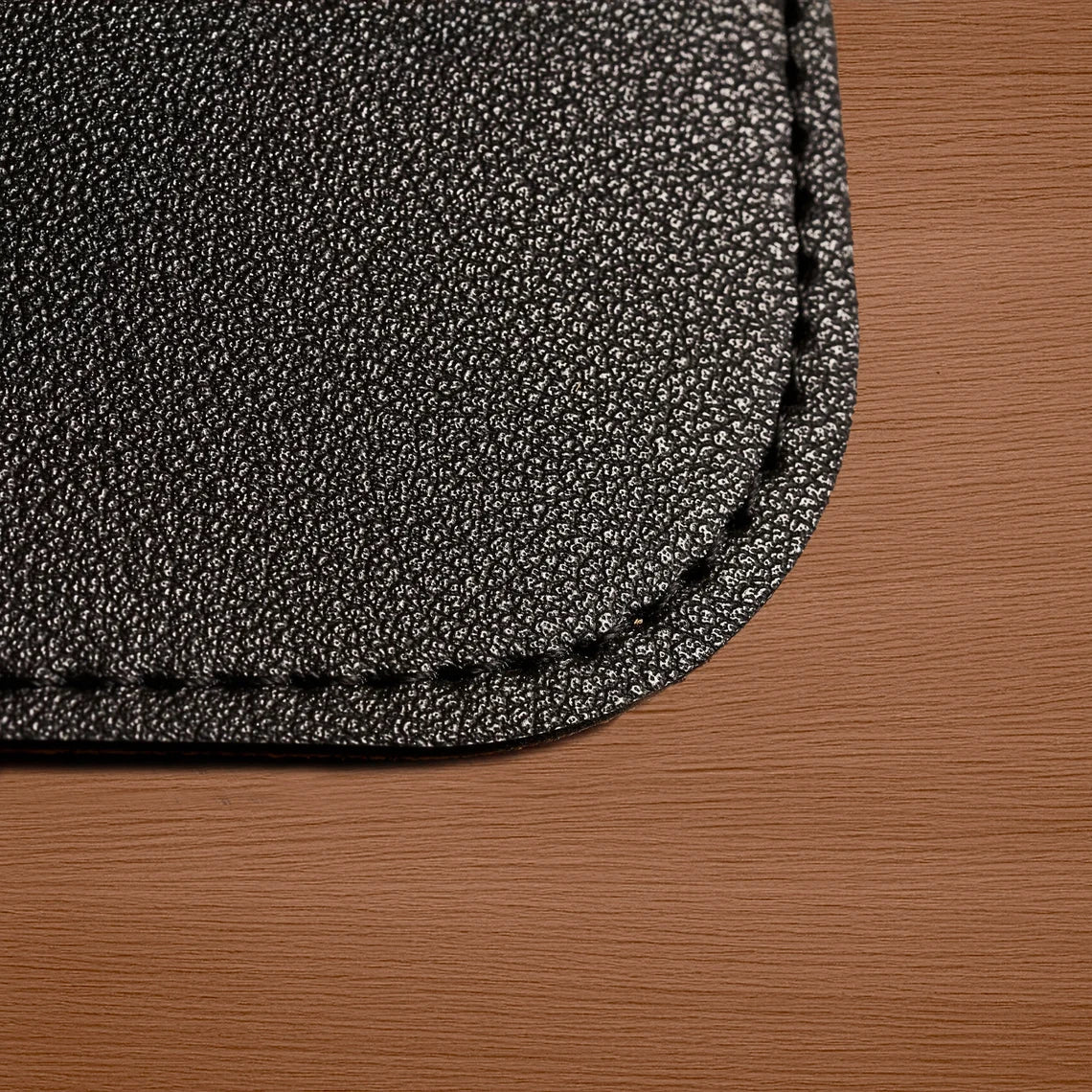 Personalised Vegan Leather Desk Mat with Cork Anti Slip Backing / Water Resistant Computer Pad / Office Desk Mat / Corporate Gift
