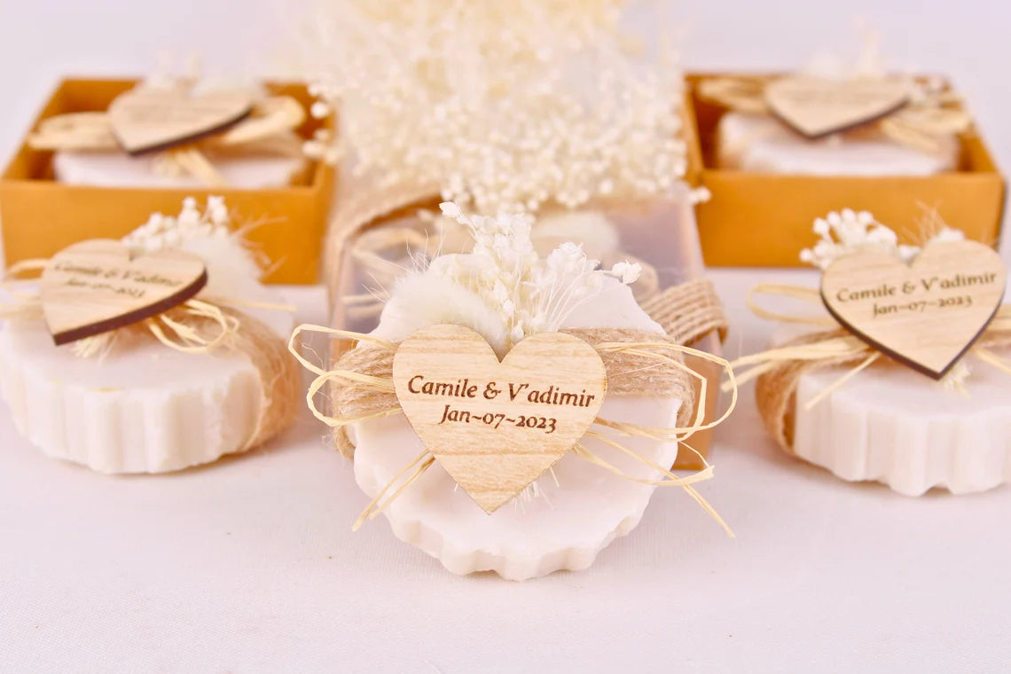 Wedding Scented Soap Bulk, Personalized Wedding Favors for Guests, Bridal Shower Soap Favors, Soap Gifts, Soap Favors Wedding, Handmade Soap Cambodia