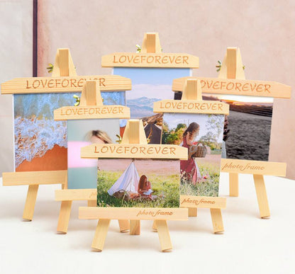 Wooden Photo Frame, Laser Cut Photo Frames Set, Picture Frame Laser Cut, Engraved Photo, Family Photo Frame Cambodia