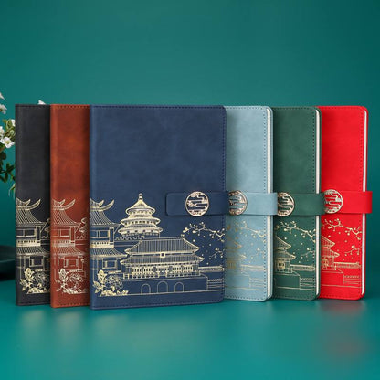 Custom logo/name/sticker Notebook with pen set