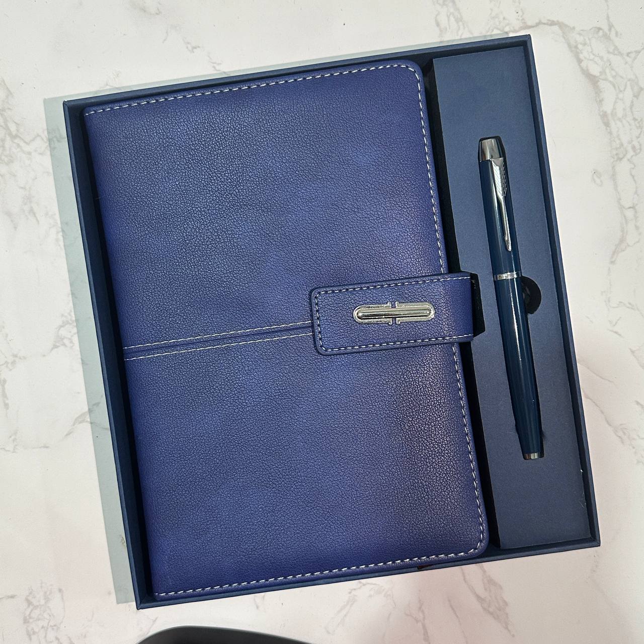 Custom logo/name/sticker notebook and pen set Cambodia