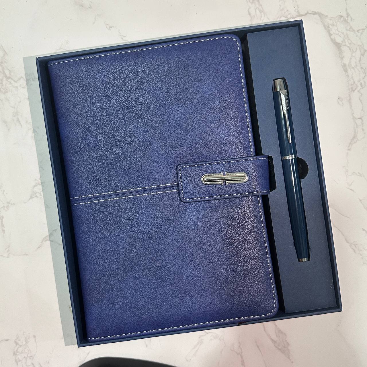 Custom logo/name/sticker notebook and pen set Cambodia