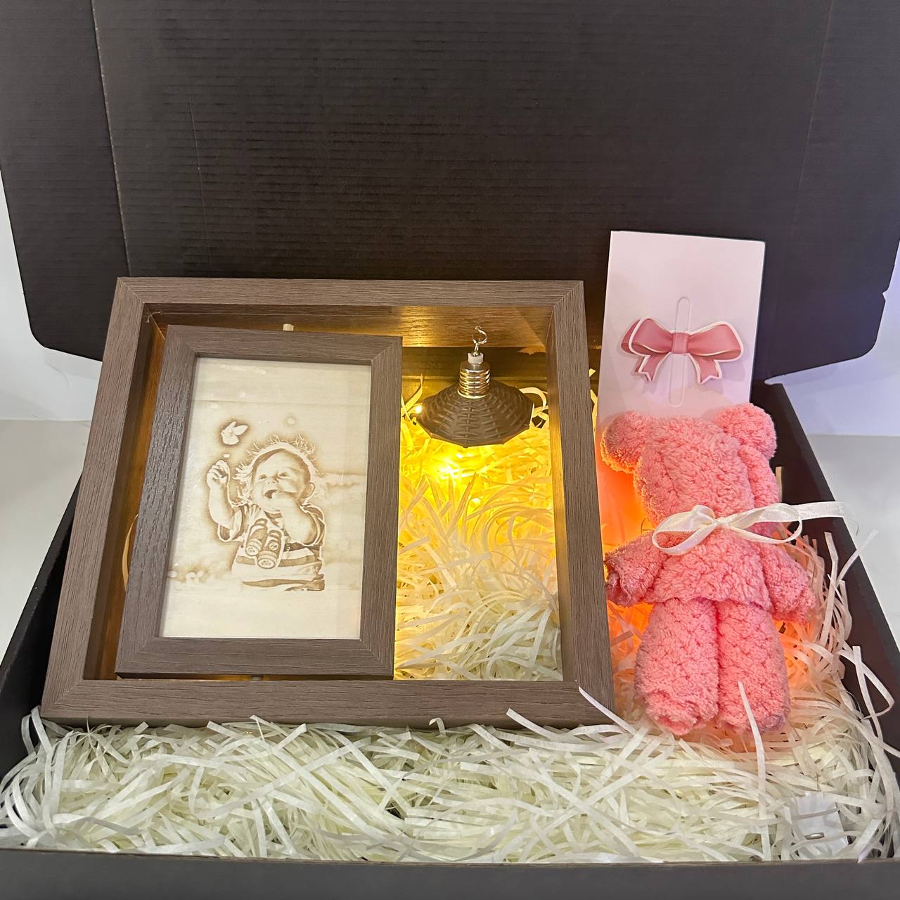 Wooden Photo Frame, Laser Cut Photo Frames Set, Picture Frame Laser Cut, Engraved Photo, Family Photo Frame Cambodia